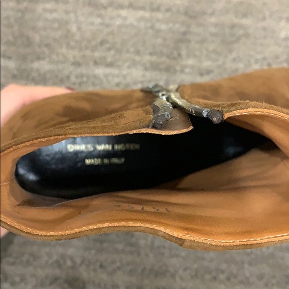 Dries Van Noten Suede Brown boot size 37 - Picture 8 of 8